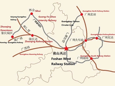 Foshan Railway Network